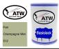 Preview: Fiat, Champagne Met., 512: 500ml Lackdose, von ATW Autoteile West.